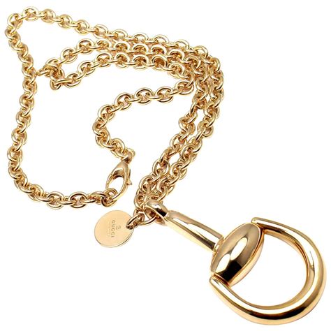 horsebit medium golden gucci|Gucci maxi horsebit chain.